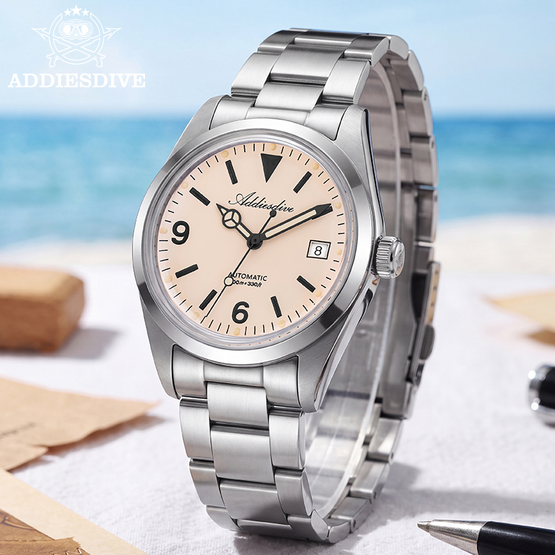 Luxury Watch Second Hand - Reloj Mecánico Automático ADDIESDIVE para Mujer,