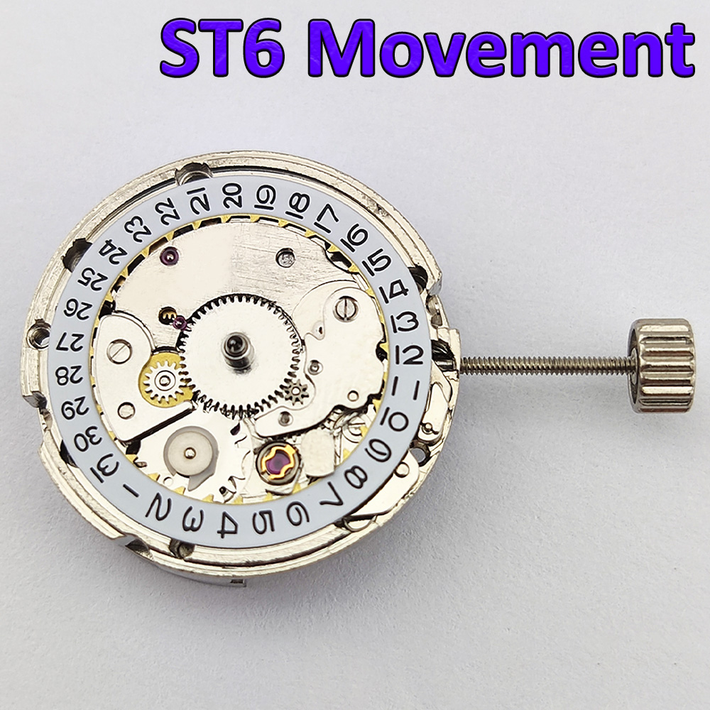 Perpetual Calendar Watch - Movimiento Seagull ST6 de Alta Calidad,