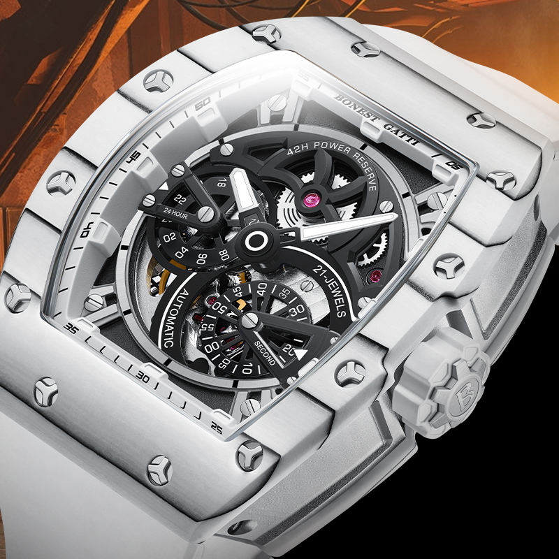 Luxury Watch Second Hand - Reloj Mecánico para Hombre BONEST GATTI,