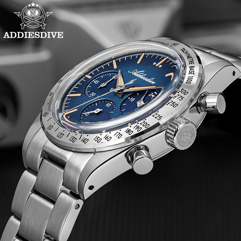 Luxury Watch Second Hand - ADDIESDIVE, nuevos relojes para hombre, cronógrafo