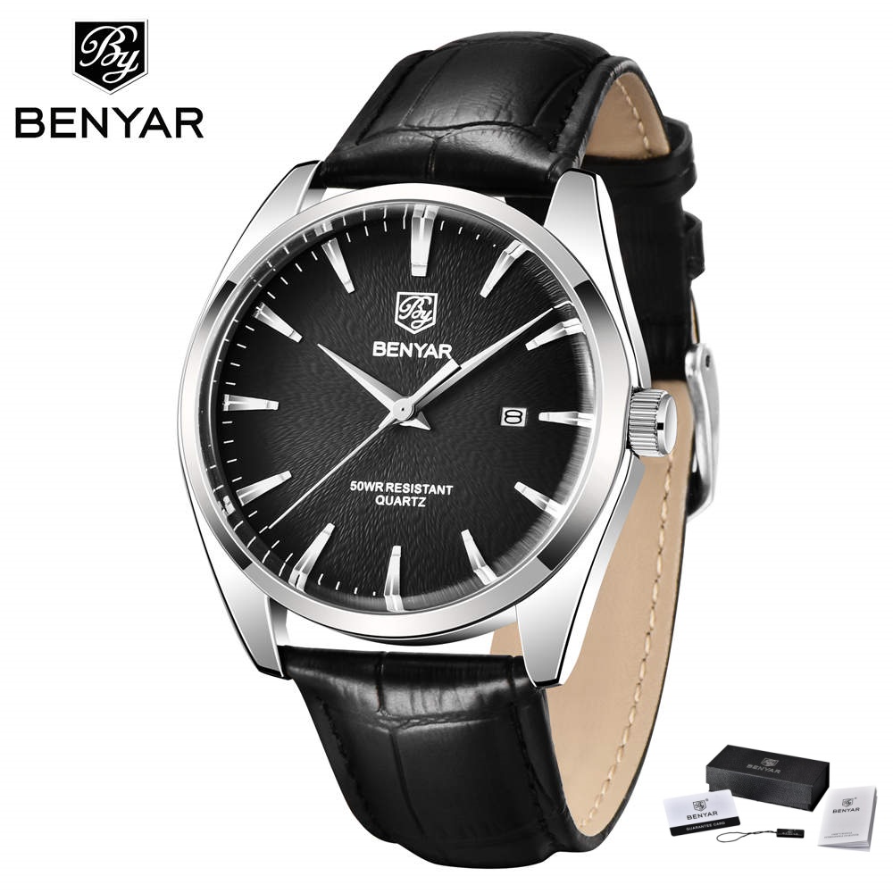 Luxury Watch Holder For Men - Benyar 5163 relojes de pulsera militares