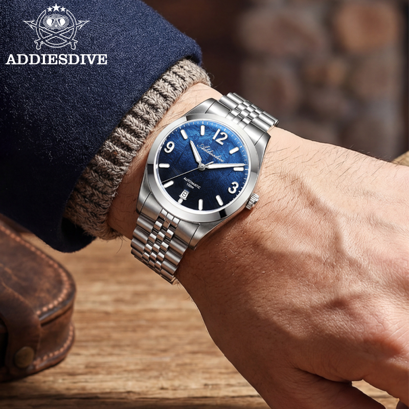 Luxury Watch Second Hand - Reloj mecánico automático ADDIESDIVE AD2547 con
