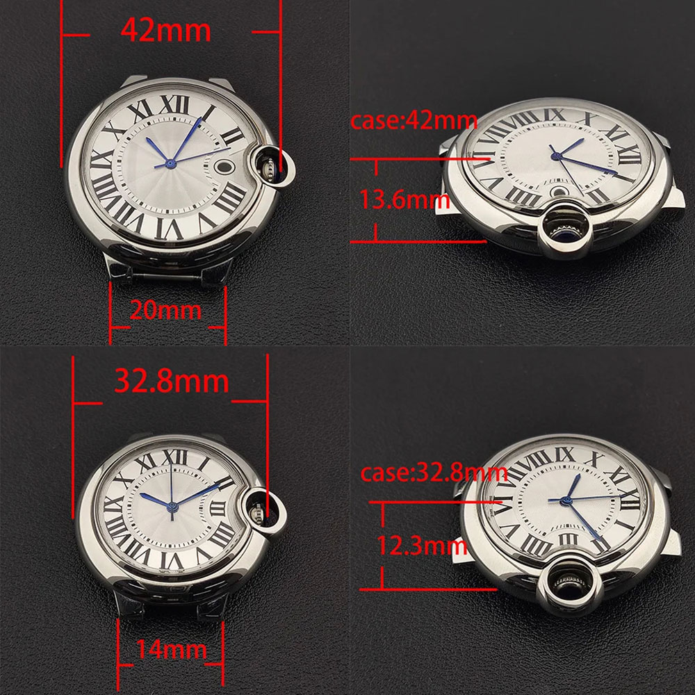 Luxury Watch Face - Caja de reloj de 42 mm/32,8