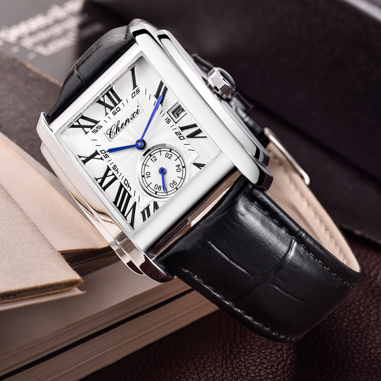 Chenxi 8216 nueva moda niño cl - Luxury Watch Holder For Men reseña y precio