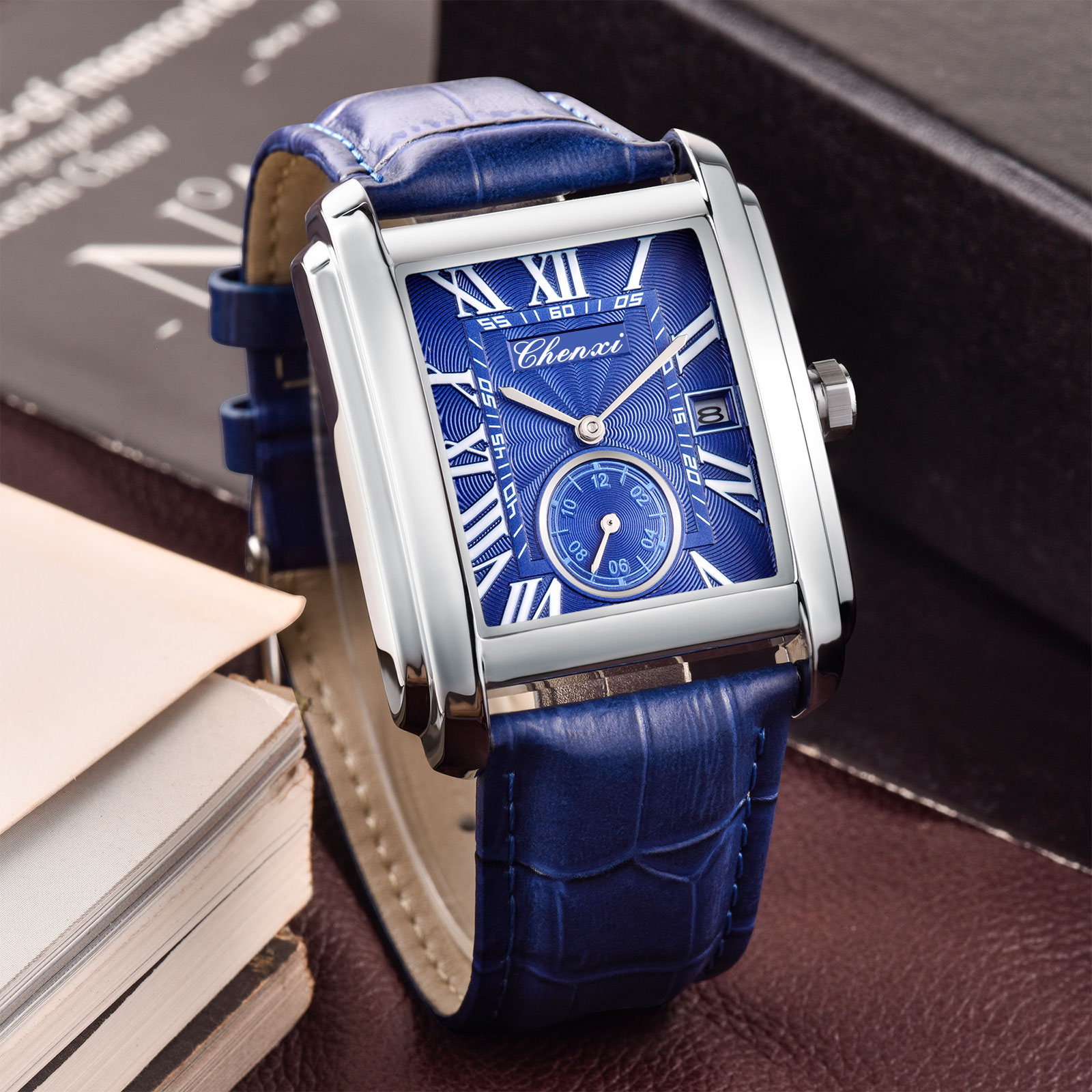 Chenxi 8216 nueva moda niño cl - Luxury Watch Holder For Men reseña y precio