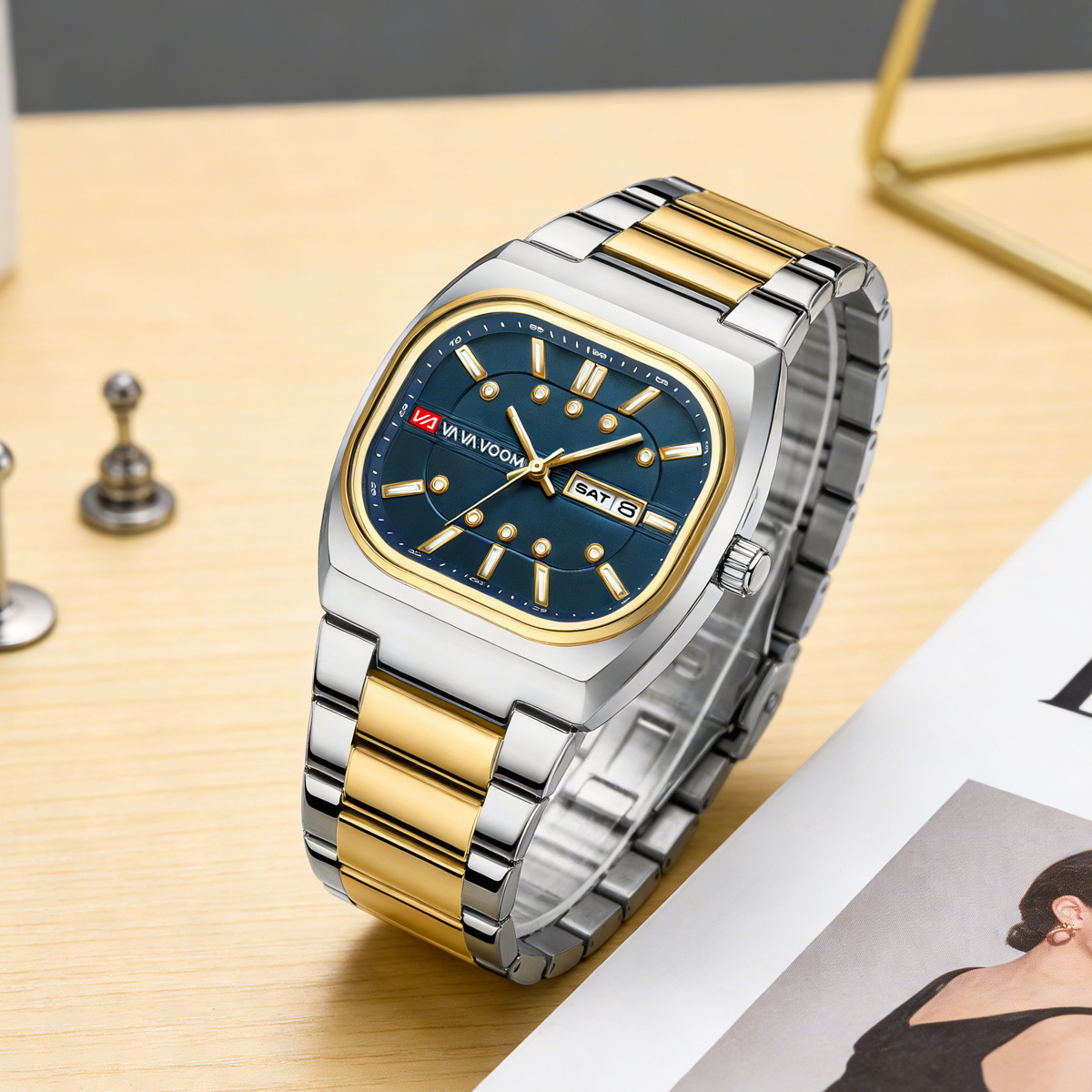 Reloj de Cuarzo para Hombre, D - Perpetual Calendar Watch reseña y precio