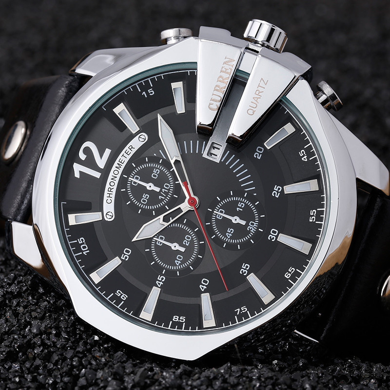 Relojes Curren para hombre, ma - Luxury Watch Holder For Men reseña y precio