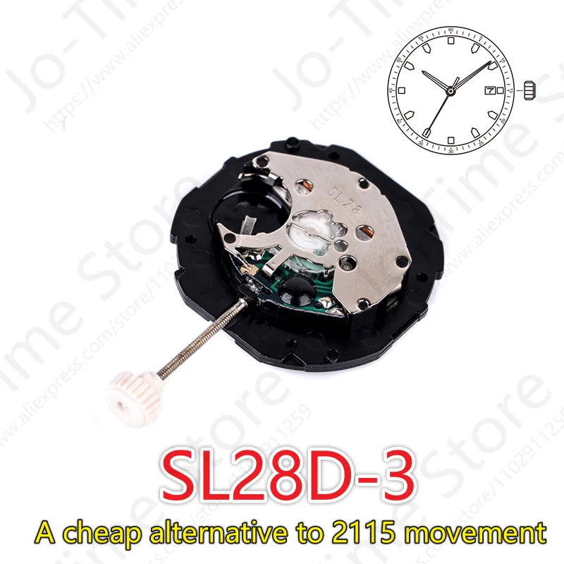 Sunon SL28-3 Movimiento de cua - Perpetual Calendar Watch reseña y precio