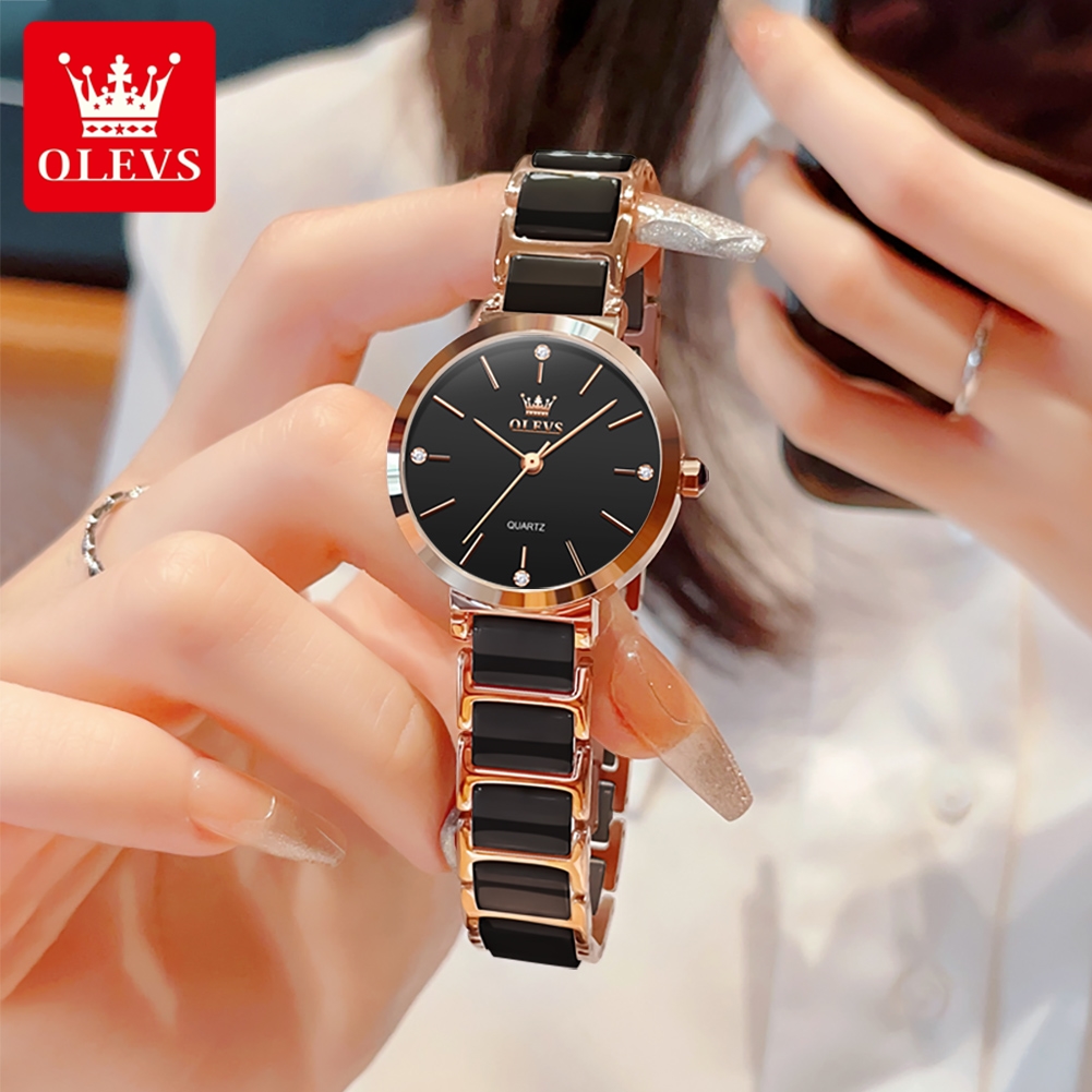 OLEVS Reloj de mujer 5877 Relo - Luxury Watch Case reseña y precio