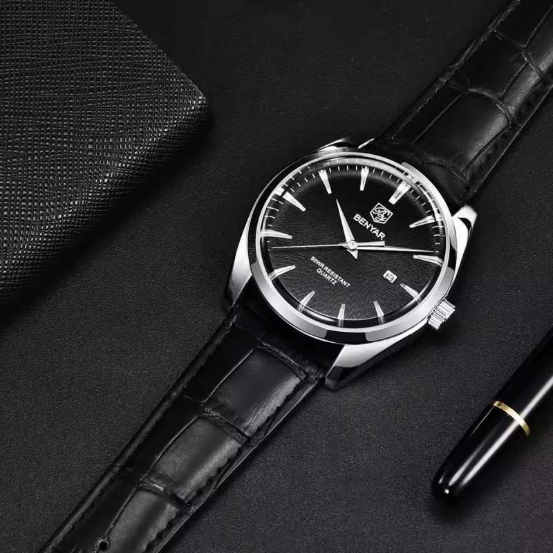 Benyar 5163 relojes de pulsera - Luxury Watch Holder For Men reseña y precio