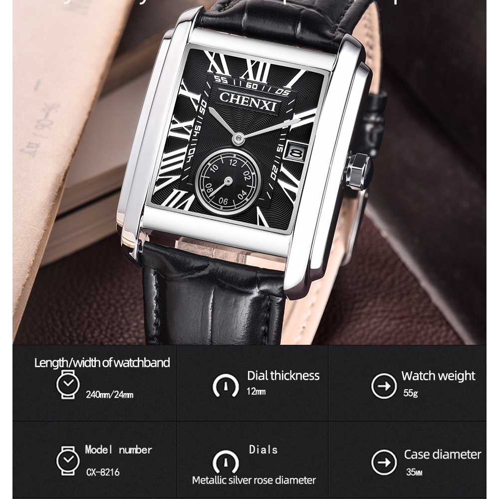 CHENXI 8216, relojes de pulser - Luxury Watch Holder For Men reseña y precio