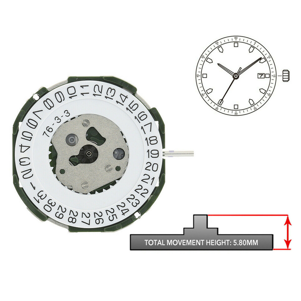 Movimiento de Cuarzo de 23.3mm - Perpetual Calendar Watch reseña y precio