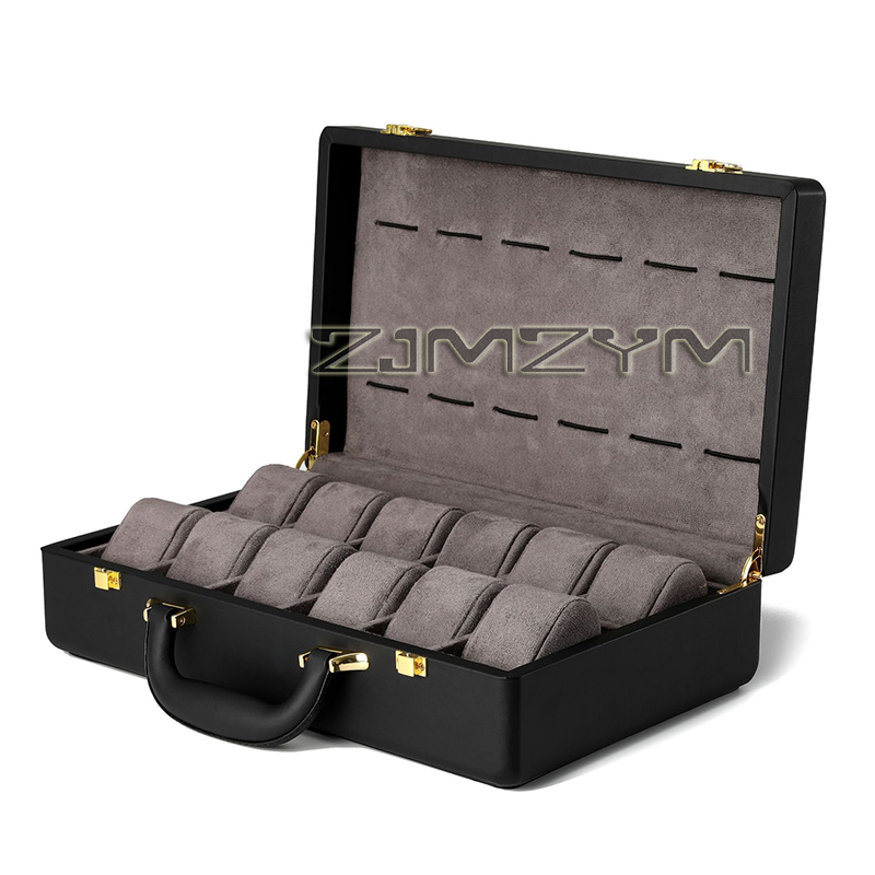Caja para 12 Relojes, Estuche  - Luxury Watch Case reseña y precio