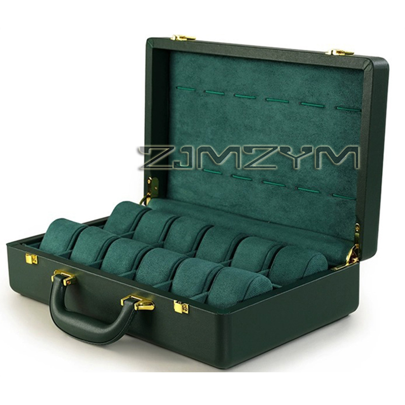 Caja para 12 Relojes, Estuche  - Luxury Watch Case reseña y precio