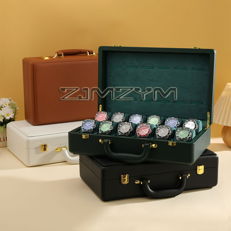 Caja para 12 Relojes, Estuche  - Luxury Watch Case reseña y precio